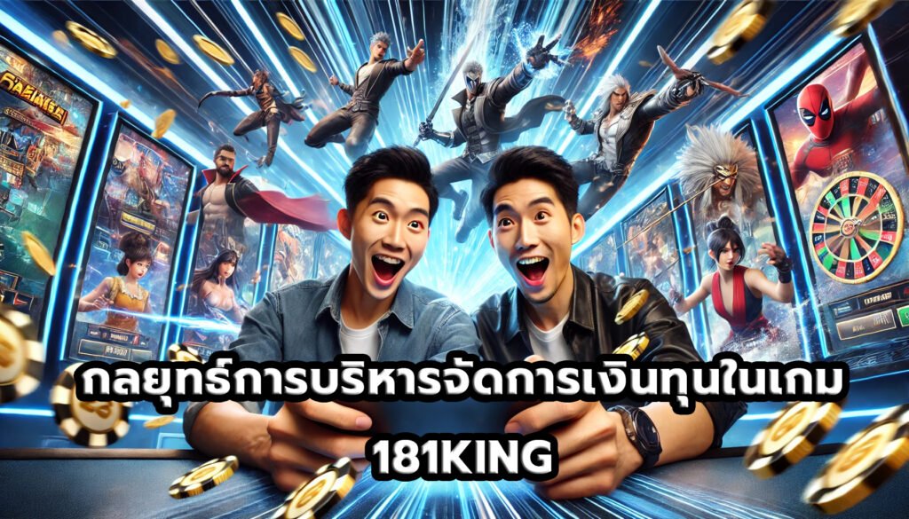 กลยุทธ์การบริหารจัดการเงินทุนในเกม 181KING-3