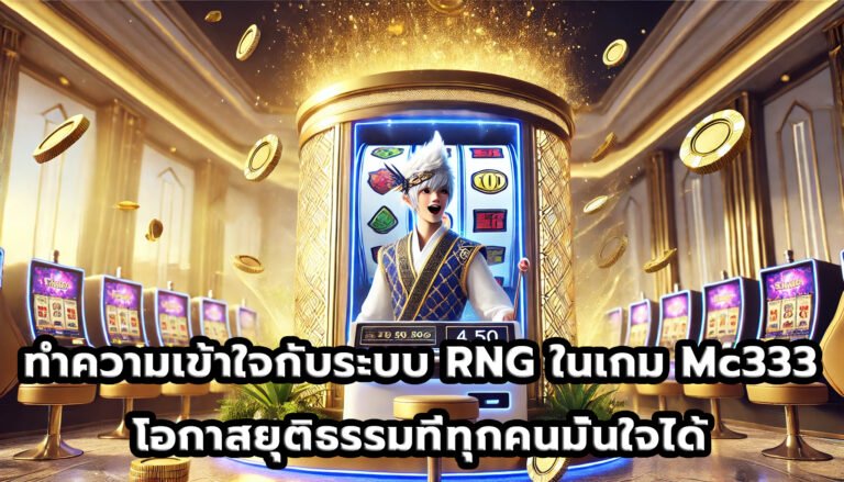 ทำความเข้าใจกับระบบ RNG ในเกม Mc333 โอกาสยุติธรรมที่ทุกคนมั่นใจได้-13