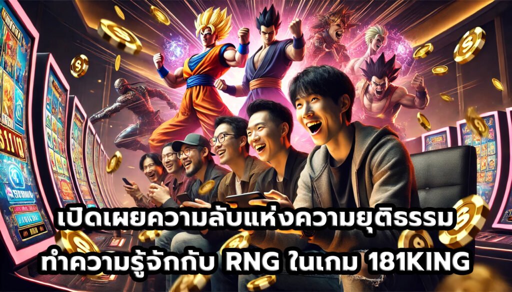 เปิดเผยความลับแห่งความยุติธรรม ทำความรู้จักกับ RNG ในเกม 181KING-5